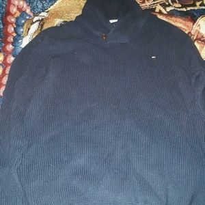 Mens Navy Blue Tommy Hilfiger Sweater 3xl
